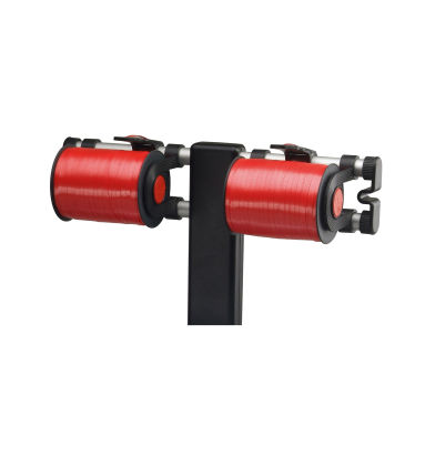 1 Stück Aufsatz- Bandabroller VARIO für 2 Spulen, mit Abschneidemesser 1 Stück Aufsatz- Bandabroller VARIO für 2 Spulen, mit Abschneidemesser