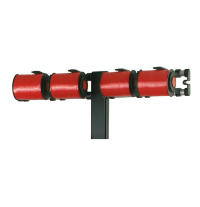 1 Stück Aufsatz- Bandabroller VARIO für 4 Spulen, mit Abschneidemesser 1 Stück Aufsatz- Bandabroller VARIO für 4 Spulen, mit Abschneidemesser