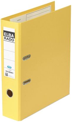 1 Stück ELBA Ordner rado brillant, Rückenbreite: 80 mm, gelb (10417) 1 Stück ELBA Ordner rado brillant, Rückenbreite: 80 mm, gelb (10417)