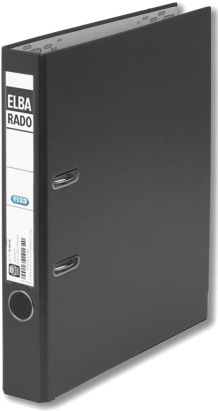 1 Stück ELBA Ordner rado plast, Rückenbreite: 50 mm, schwarz (10494) PVC 1 Stück ELBA Ordner rado plast, Rückenbreite: 50 mm, schwarz (10494) PVC