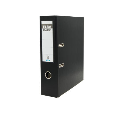 1 Stück ELBA Ordner rado plast, Rückenbreite: 80 mm, schwarz (10497) PVC 1 Stück ELBA Ordner rado plast, Rückenbreite: 80 mm, schwarz (10497) PVC