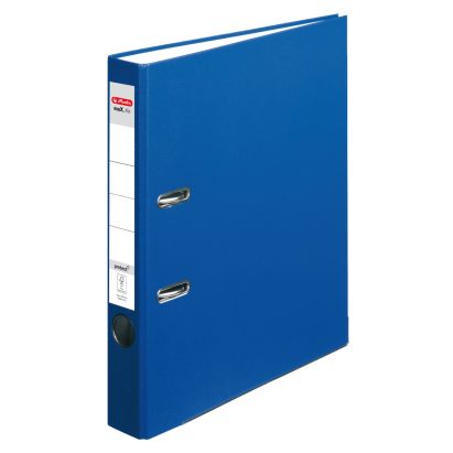 25 Stück herlitz Ordner maX.file protect, Rückenbreite: 50 mm, blau (5450408)