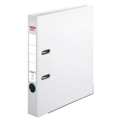 25 Stück herlitz Ordner maX.file protect, Rückenbreite: 50 mm, weiß (5450705)