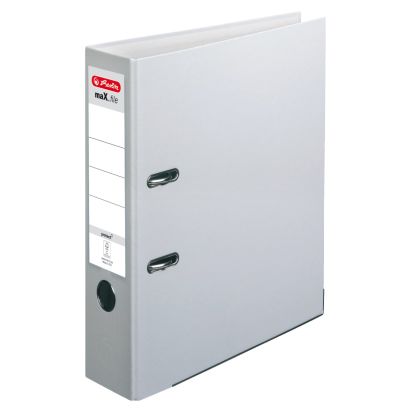 20 Stück herlitz Ordner maX.file protect, Rückenbreite: 80 mm, grau (5480900)