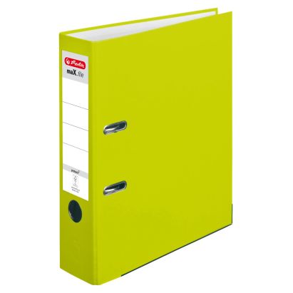 herlitz 20 Stück Ordner maX.file protect, Rückenbreite: 80 mm, neongrün (50022465) herlitz 20 Stück Ordner maX.file protect, Rückenbreite: 80 mm, neongrün (50022465)