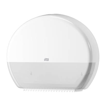 1 Stück Tork 554000 Jumbo Toilettenpapierspender Elevation T1, Kunststoff, weiß 1 Stück Tork 554000 Jumbo Toilettenpapierspender Elevation T1, Kunststoff, weiß