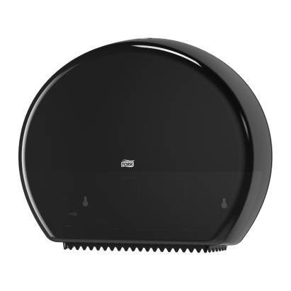1 Stück Tork 554008 Jumbo Toilettenpapierspender Elevation T1, Kunststoff, schwarz 1 Stück Tork 554008 Jumbo Toilettenpapierspender Elevation T1, Kunststoff, schwarz