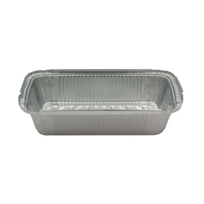 100 Stück Aluschale 1050ml, rechteckig, 225x160x43mm, Menüschale R22L