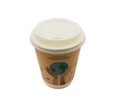 100 Stück Bio PLA Kaffeedeckel Coffee to Go Ø80mm (inkl. EWKF Gebühr)