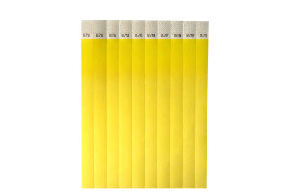100 Stück Eintrittsbänder, Eintrittskontroller, neongelb 100 Stück Eintrittsbänder, Eintrittskontroller, neongelb