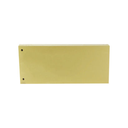 100 Stück ELBA Trennstreifen, aus Karton, passend für DIN A4, gelb