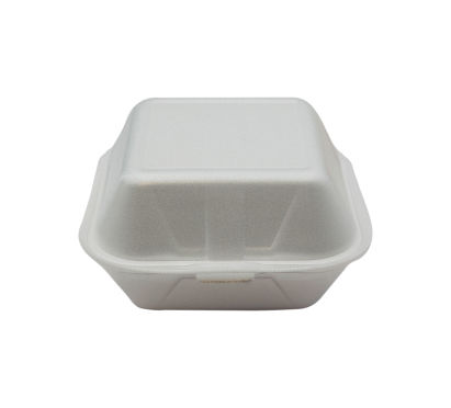 100 Stück Warmhalte- Hamburger Box XPS IP7 , klein, 120x120x74mm, weiß