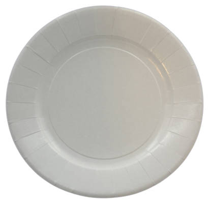 50 Stück Pappteller Ø29cm, rund, weiß 50 Stück Pappteller Ø29cm, rund, weiß