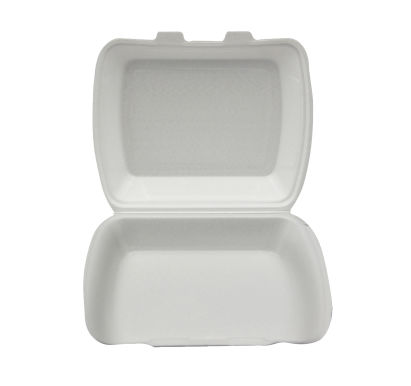 200 Stück Warmhalte- Menüboxen XPS HP4 ungeteilt, 240x207x78mm, weiß