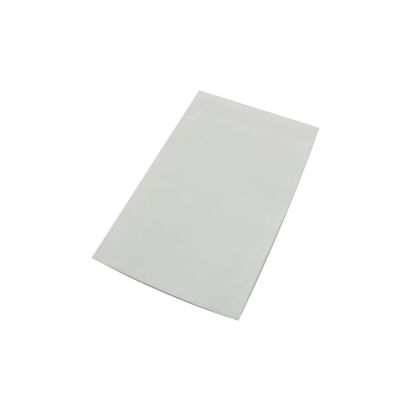 1000 Stück Papier Flachbeutel Nr. 2, 6,5x9+2cm, 50g/qm, aus gebl. Kraftpapier, weiß