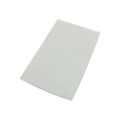 1000 Stück Papier Flachbeutel Nr. 6, 11,5x16+2cm, 50g/qm, aus gebl. Kraftpapier, weiß