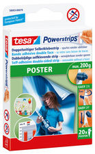 20 Stück tesa Powerstrips POSTER, Haltekraft: max. 0,2 kg