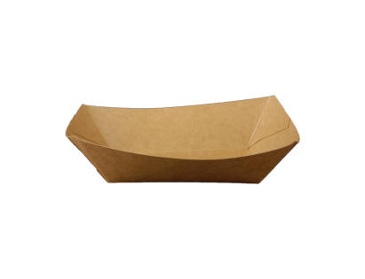 1000 Stück Foodtray Pappschale 400ml, 104x72x45mm, braun 1000 Stück Foodtray Pappschale 400ml, 104x72x45mm, braun