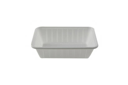 250 Stück Imbiss- Snackschale, Plastikschale PP, A9, 300ml, ungeteilt, 146x97x37mm, weiß (inkl. EWKF Gebühr)