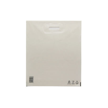 500 Stück LDPE-COEX Griffloch- Tragetaschen, Plastiktüten 38x45+5cm, 50my, weiß 500 Stück LDPE-COEX Griffloch- Tragetaschen, Plastiktüten 38x45+5cm, 50my, weiß