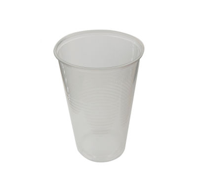 50 Stück Trinkbecher, Plastikbecher PP, transparent, 400ml (inkl. EWKF Gebühr)