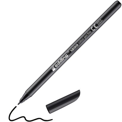 1 Stück edding 1200 colorpen, schwarz 1 Stück edding 1200 colorpen, schwarz