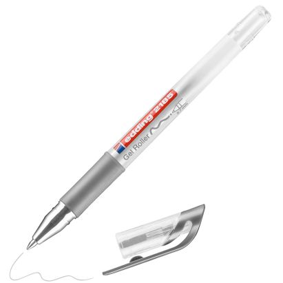 1 Stück edding 2185 Gel Roller, metallic silber 1 Stück edding 2185 Gel Roller, metallic silber
