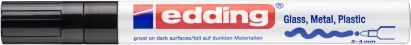 1 Stück edding 750 Glanzlackmarker, schwarz