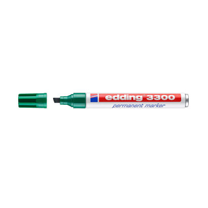 1 Stück edding 3300 Permanentmarker, grün 1 Stück edding 3300 Permanentmarker, grün