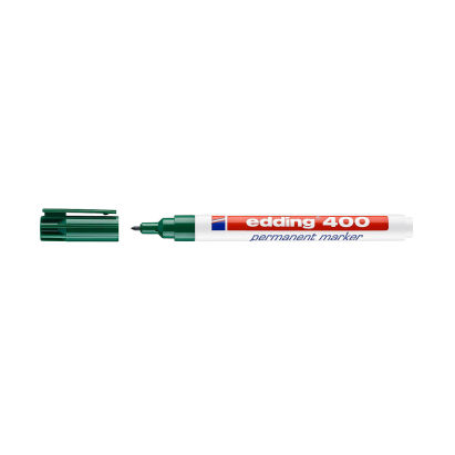 1 Stück edding 400 Permanentmarker, grün 1 Stück edding 400 Permanentmarker, grün