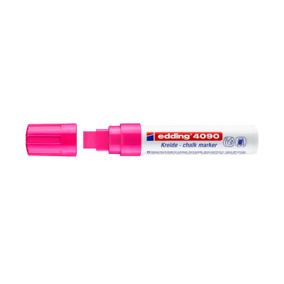 1 Stück edding 4090 Kreidemarker, neonpink