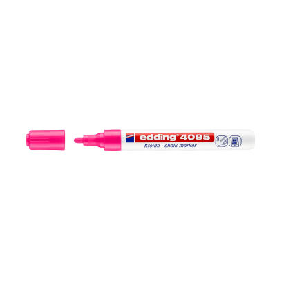 1 Stück edding 4095 Kreidemarker, neonpink