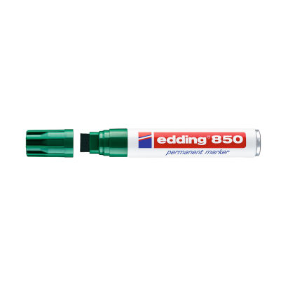 1 Stück edding 850 Permanentmarker, grün 1 Stück edding 850 Permanentmarker, grün