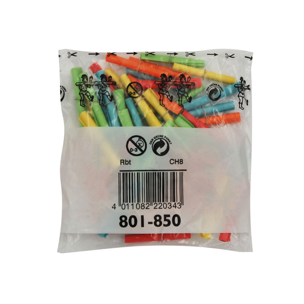 Party Discount Röllchenlose Treffer Für Tombola – Nummer 801-850, Made In Germany