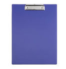 1 Stück MAUL Klemmbrett mit Folienüberzug, DIN A4, blau (23352-37)