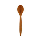 Bittner 100 Stück WPC Mehrweg- Kaffeelöffel 13,5cm, braun