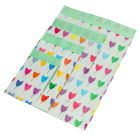 PW 1000 Stück Papier Flachbeutel 116920F, Kraftpapier, Luftballons, 70g/m², 175x215mm