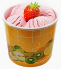 200 Stück Eisbecher Früchte, 250ml, 195-523 