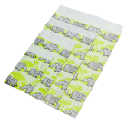 1000 Stück Papier Flachbeutel 88480F, Kraftpapier, Elefanten grün, 70g/m², 130x180mm