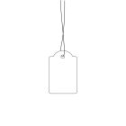 1000 Stück HERMA Warenanhänger, 25 x 38 mm, mit weißem Faden (6925)