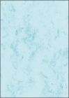 100 Stück Sigel Marmor-Papier, DP 261 A4, 90 g/qm, Feinpapier, blau