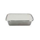 100 Stück Aluschale 670ml, rechteckig, 201x109x49mm, Menüschale R13L mit Deckel
