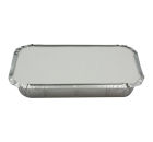 100 Stück Aluschale 651ml, rechteckig, 220x128x34mm, Menüschale R65L mit Deckel