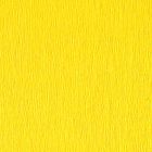 1 Stück Deko-Bastel Krepp-Papier 50 x 250cm, 30 g/m², zitronengelb