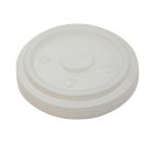 100 Stück Deckel flach, mit Kreuzschlitz, für Milchshake Becher 400ml / 500ml, transparent
