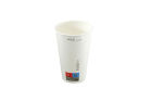 100 Stück Pappbecher, Trinkbecher 300ml, Ø80mm, weiß