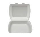 200 Stück Warmhalte- Menüboxen XPS HP4 ungeteilt, 240x207x78mm, weiß