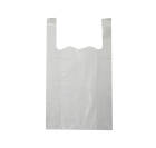 1000 Stück LDPE-COEX Hemdchentragetasche, Shopper, HD, 28+14x48cm, 50my, weiß
