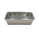 500 Stück Aluschale 1090ml, rechteckig, 232x108x60mm, (1Kg Leberkäse)