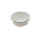 50 Stück Feinkostbecher Plastikbecher PS, 100/50ml, rund, weiß 